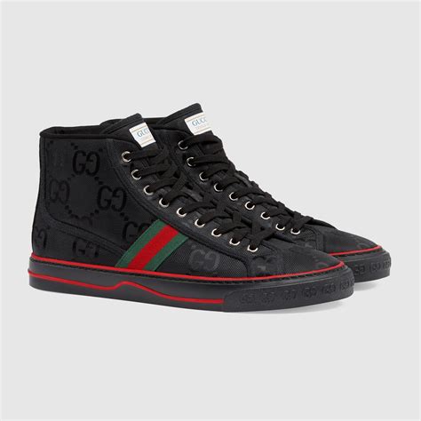 gucci shoes converse black|Gucci sneaker diamond.